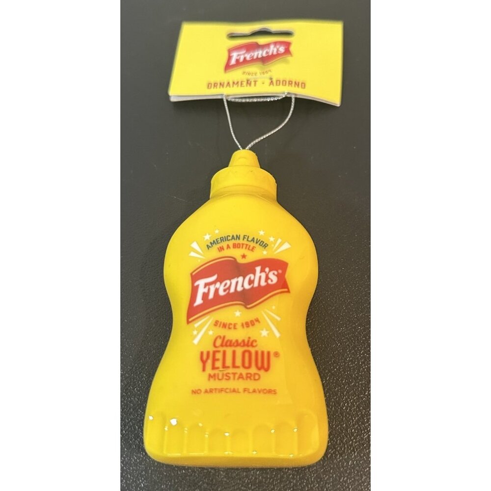 NWT French’s Classic Yellow Mustard Ornament Collectible LIMITED EDITION - Picture 1 of 8